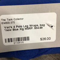 4 Polo Leg Wraps, bag *new
