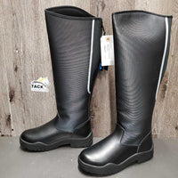 Tall Winter Riding Boots, zippers, box *new
