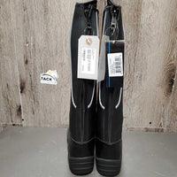 Tall Winter Riding Boots, zippers, box *new
