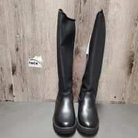 Tall Winter Riding Boots, zippers, box *new
