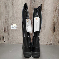 Tall Winter Riding Boots, zippers, box *new
