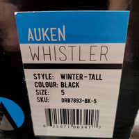 Tall Winter Riding Boots, zippers, box *new

