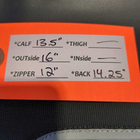 Tall Winter Riding Boots, zippers, box *new

