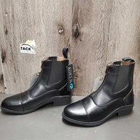 Pr Paddock Boots, Zips, Box *new
