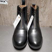 Pr Paddock Boots, Zips, Box *new
