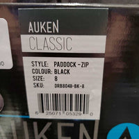 Pr Paddock Boots, Zips, Box *new
