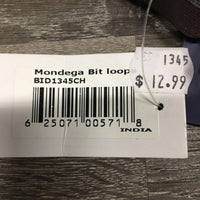 2 Full Cheek Bit Keepers, double stitched, tag *new
