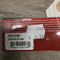 2 Full Cheek Bit Keepers, single stitched, tag *new
