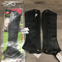Leather Half Chaps, Bag *new

