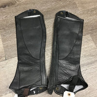 Leather Half Chaps, Bag *new
