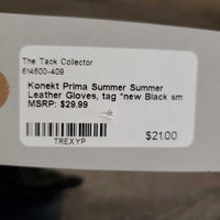 Summer Leather Gloves, tag *new
