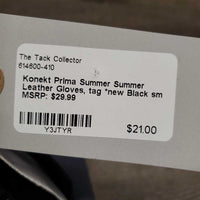 Summer Leather Gloves, tag *new
