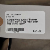 Summer Leather Gloves, tag *new
