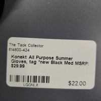 All Purpose Summer Gloves, tag *new
