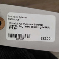 All Purpose Summer Gloves, tag *new
