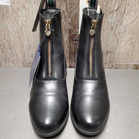 Pr Paddock Boots, Zips, Box *new
