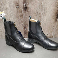 Pr Paddock Boots, Zips, Box *new
