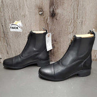 Pr Paddock Boots, Zips, Box *new
