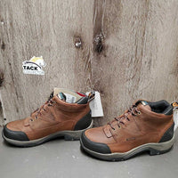 Pr Short Boots, Laces, Box *new
