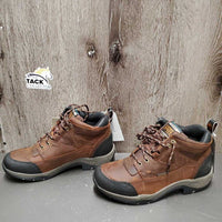 Pr Short Boots, Laces, Box *new
