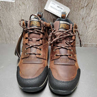Pr Short Boots, Laces, Box *new
