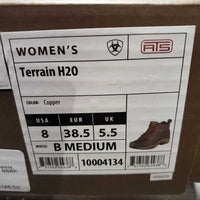 Pr Short Boots, Laces, Box *new
