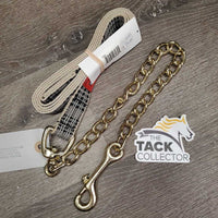 Cotton Web Lead Shank - Rope, 21" Nose Chain, tag *new
