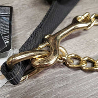 Flat Nylon Web Lead Shank - Rope, 25" Nose Chain, tag *new
