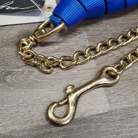 Flat Nylon Web Lead Shank - Rope, 25" Nose Chain, tag *new
