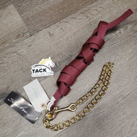 Flat Nylon Web Lead Shank - Rope, 25" Nose Chain, tag *new
