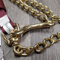 Flat Nylon Web Lead Shank - Rope, 25" Nose Chain, tag *new
