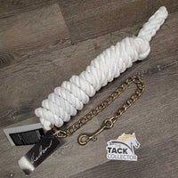 Round Cotton Lead Shank - Rope, 21" Nose Chain, tag *new
