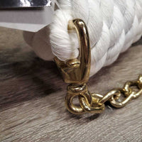 Round Cotton Lead Shank - Rope, 21" Nose Chain, tag *new
