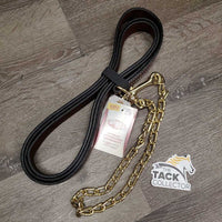 Leather Lead Shank - Rope,30" Nose Chain, tag *new
