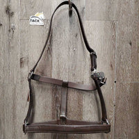 Everyday Essentials Leather Halter, snap, tag *new
