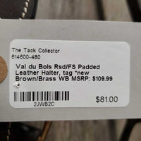 Rsd/FS Padded Leather Halter, tag *new
