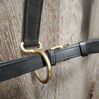 Rsd Padded Leather Halter, adj, snap, tag *new
