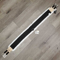 Nylon Web - Fleece Girth, 2x els, Center D Ring, tag *new
