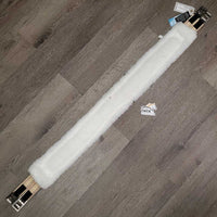 Nylon Web - Fleece Girth, 2x els, Center D Ring, tag *new
