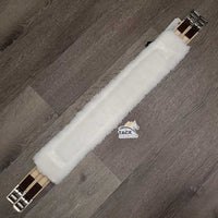 Nylon Web - Fleece Girth, 2x els, Center D Ring, tag *new
