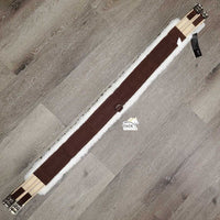 Nylon Web - Fleece Girth, 2x els, Center D Ring, tag *new
