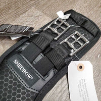 Anatomical Shoulder Relief Memory Foam Dressage - Short Girth, 2x els, Center D Ring, tag *new
