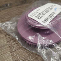 Round Soft Rubber Spike Face Curry, Handle, bag, tag *new
