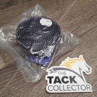 Round Soft Rubber Spike Face Curry, Handle, bag, tag *new
