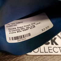 Double Sided Pimple Grip Grooming Mitt, tag, bag *new, stains
