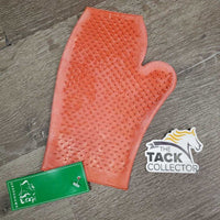 Double Sided Pimple Grip Grooming Mitt, tag, bag *new, stains, film
