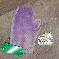 Double Sided Pimple Grip Grooming Mitt, tag, bag *new, film, v.stained & faded
