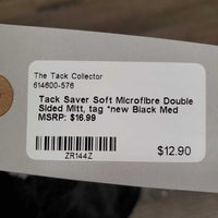 Soft Microfibre Double Sided Mitt, tag *new
