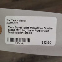 Soft Microfibre Double Sided Mitt, tag *new
