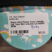 Hard Plastic Curry, Handle, tag *new
